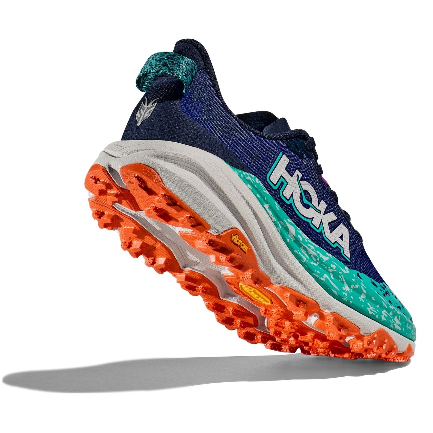 Hoka Women's Speedgoat 6 (B) Varsity Navy / Meteor - shoeguru-au