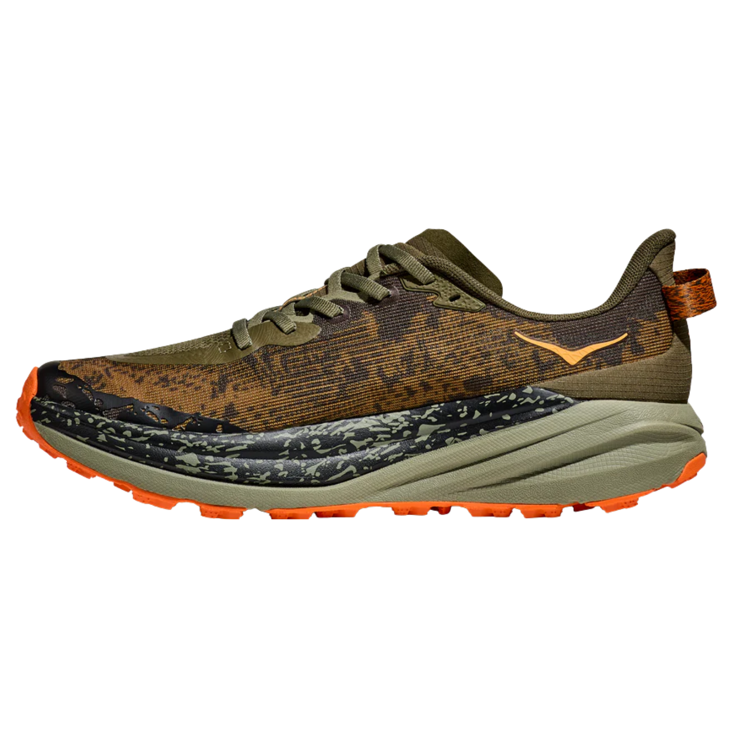 Hoka Men's Speedgoat 6 (2E) Antique Olive / Squash - shoeguru-au