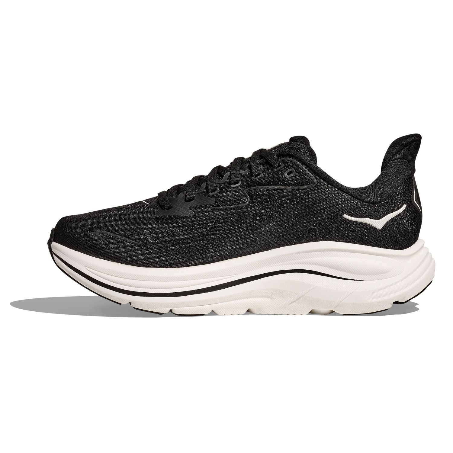 Hoka Men's Clifton 10 (4E) Black / White - shoeguru-au