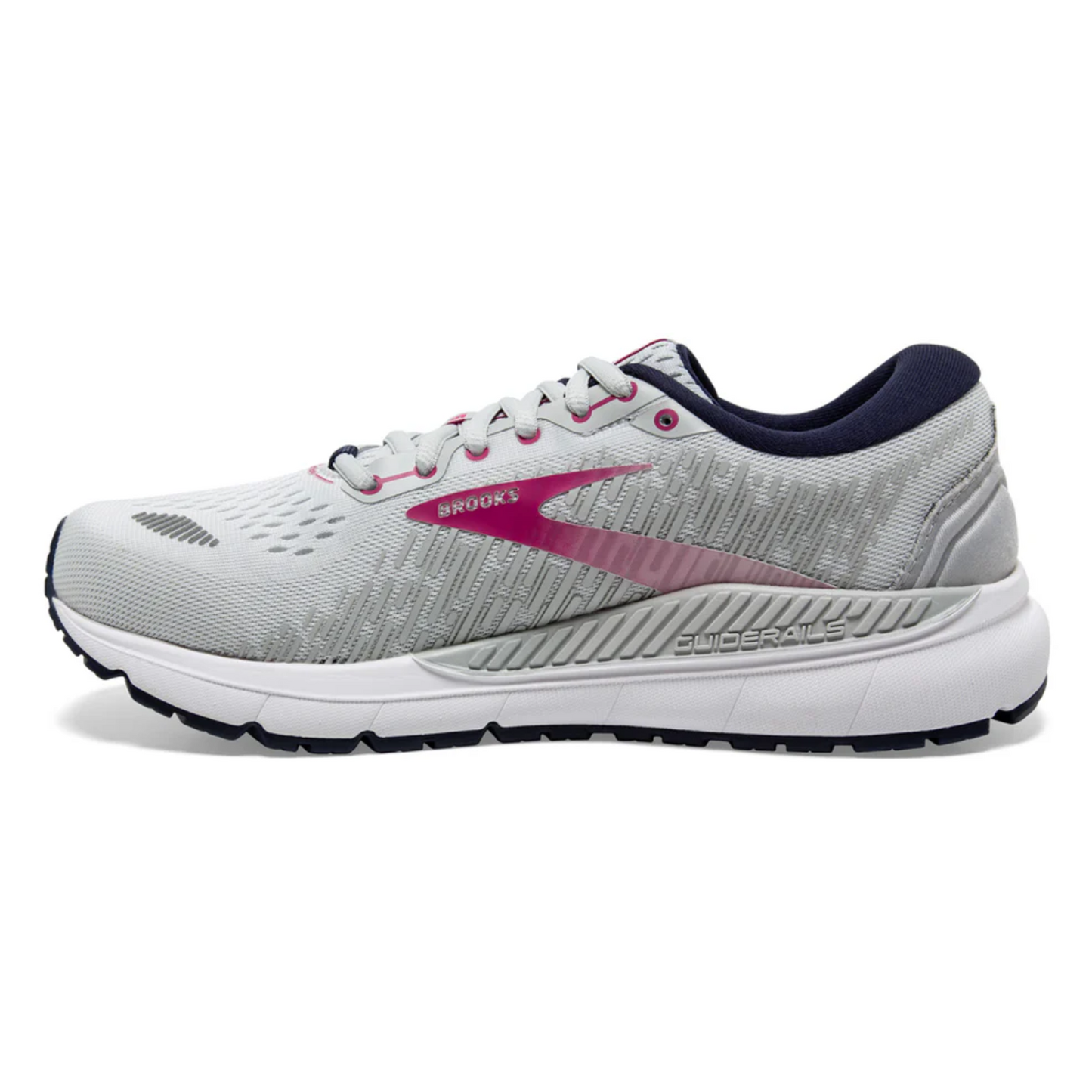 Brooks Women's Addiction 15 (D) Oyster / Peacoat / Lilac - shoeguru-au
