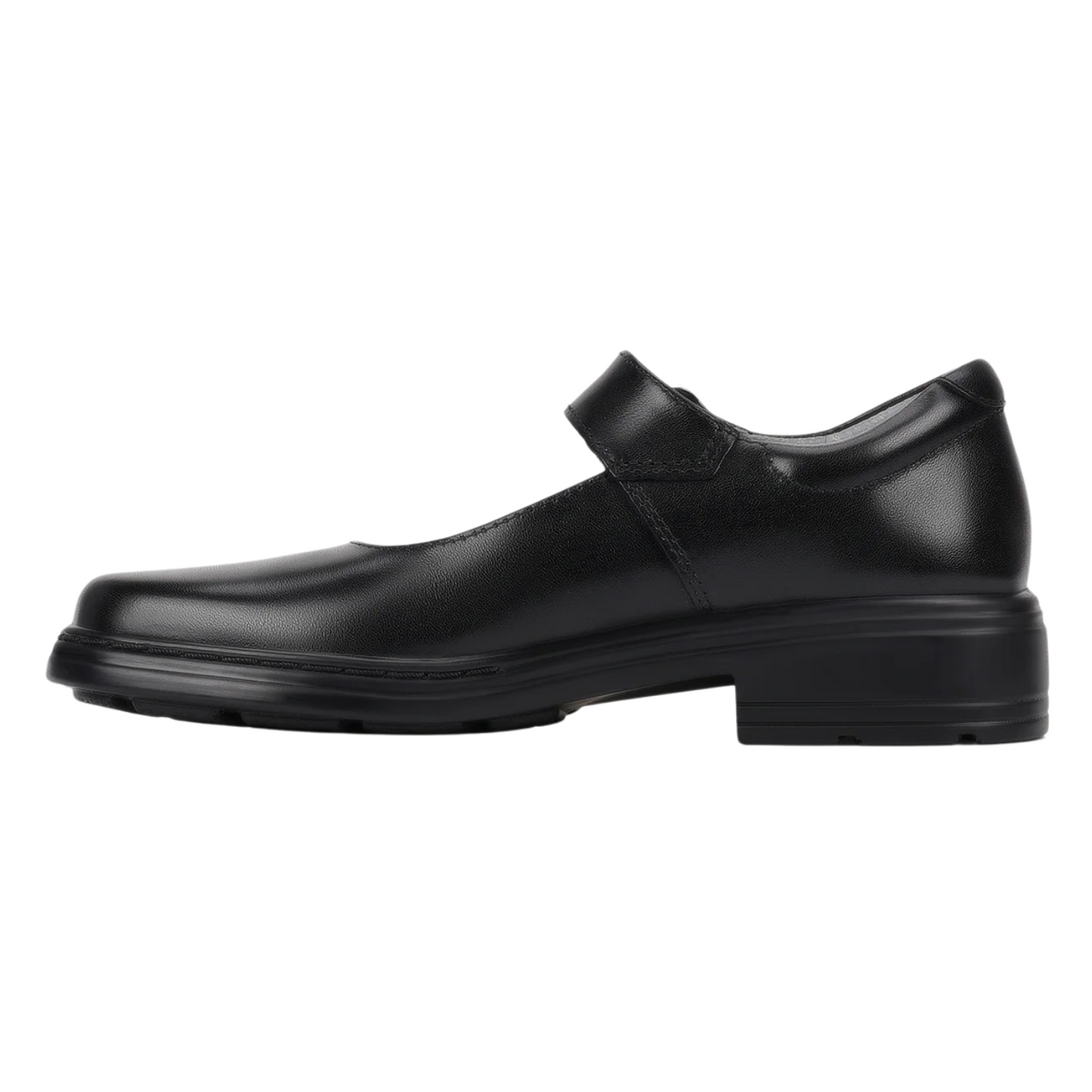 Clarks Intrigue Junior Buckle (D) Black - shoeguru-au