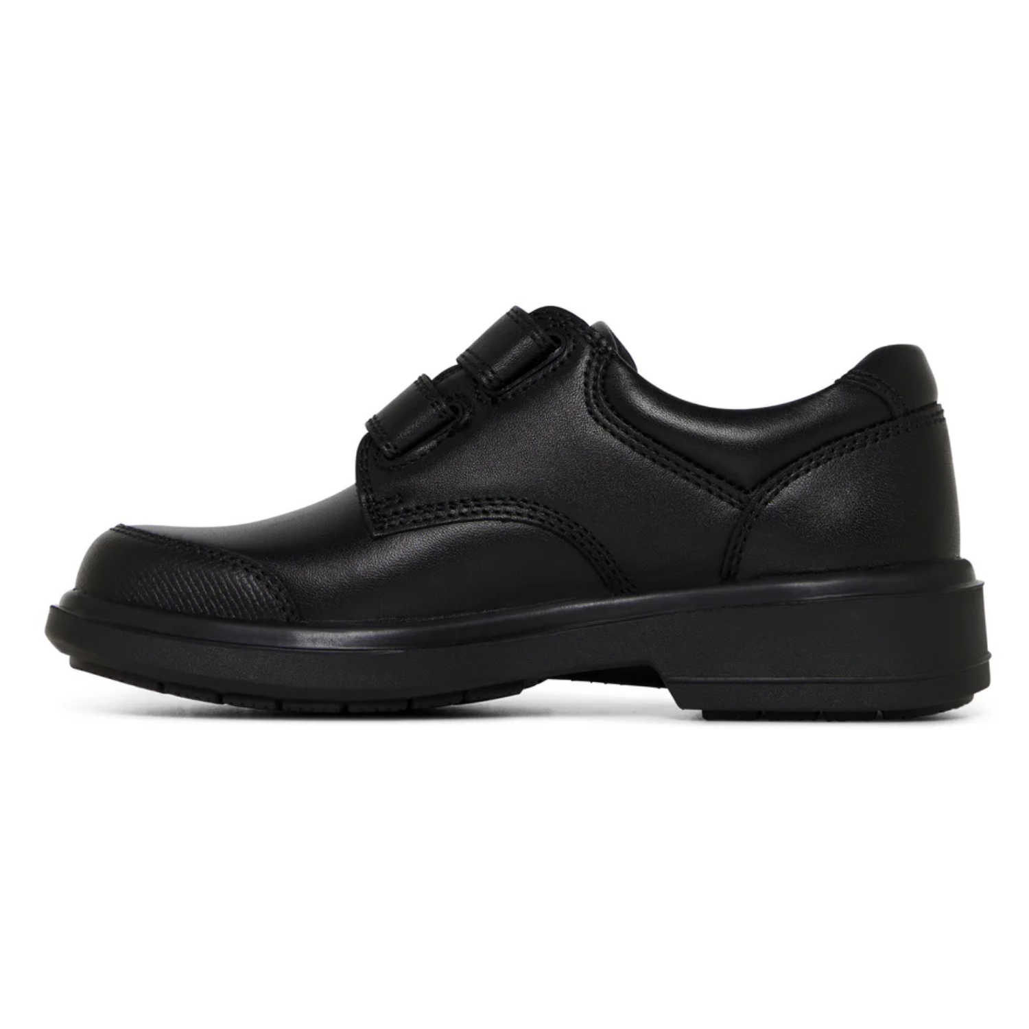 Clarks Discovery Scuff Resistant Toe (E) Black - shoeguru-au