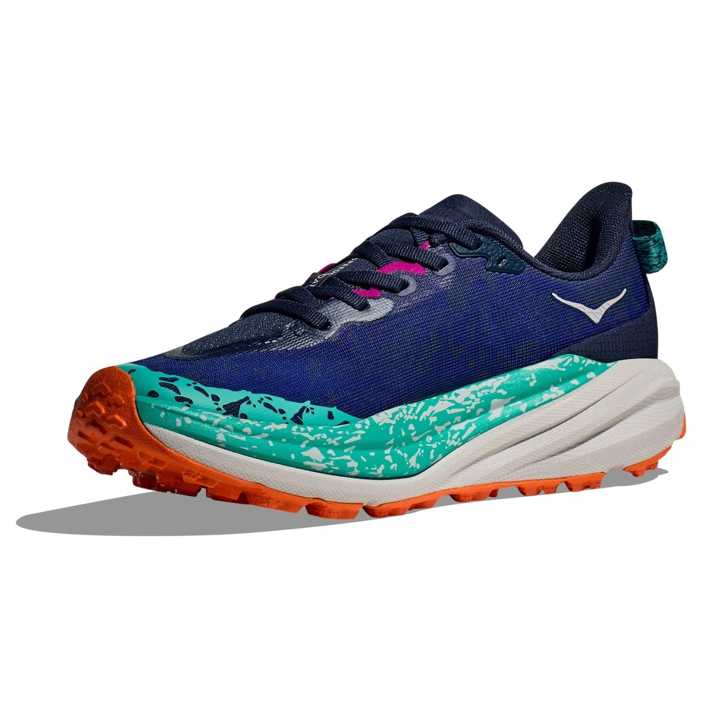 Hoka Women's Speedgoat 6 (B) Varsity Navy / Meteor - shoeguru-au