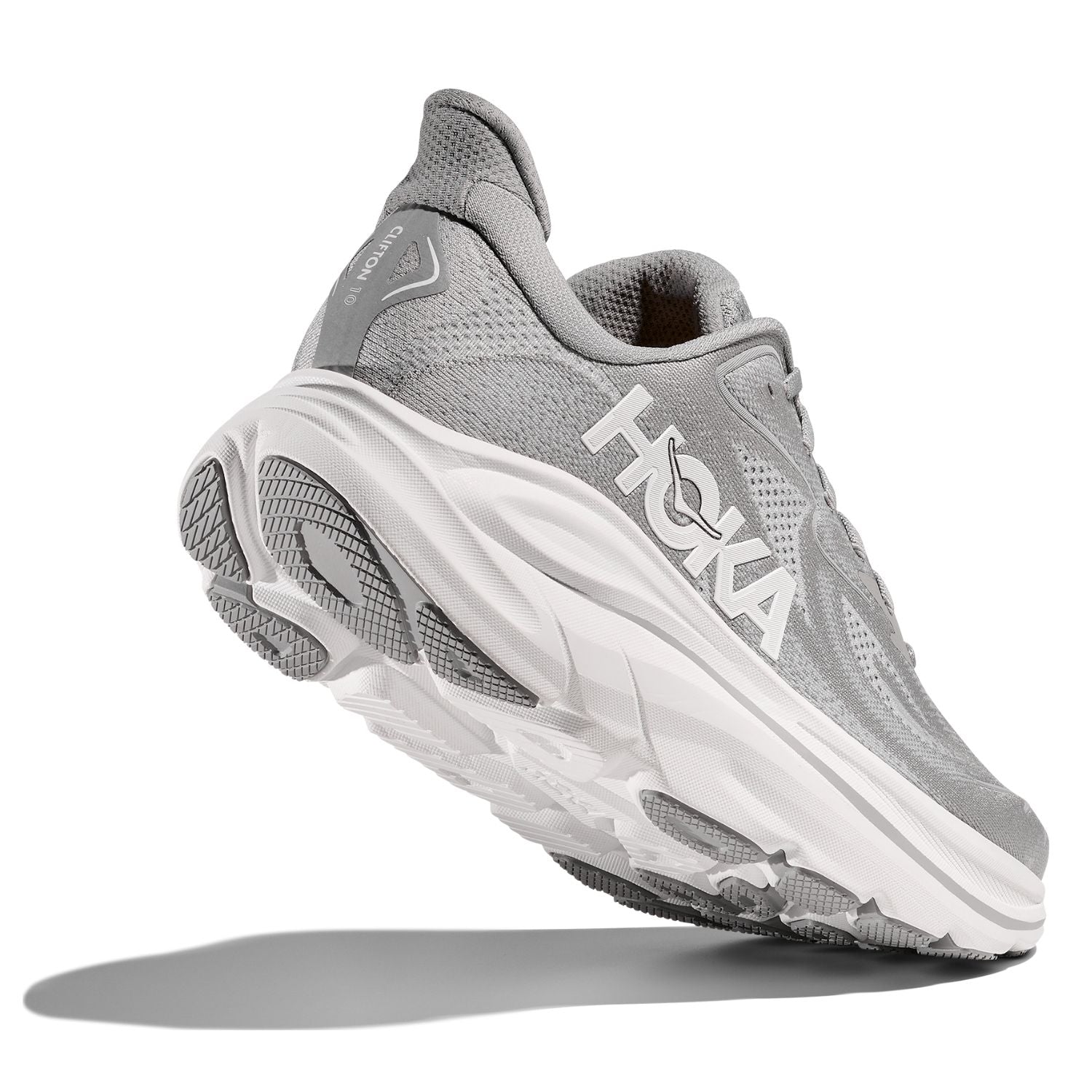 Hoka Men's Clifton 10 (2E) Stellar Grey / Stardust - shoeguru-au