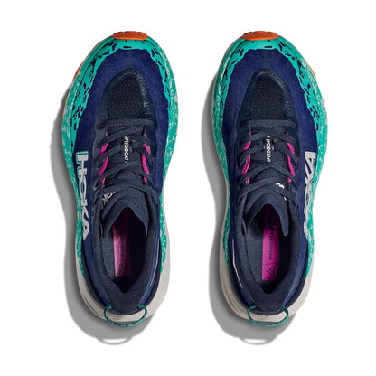 Hoka Women's Speedgoat 6 (B) Varsity Navy / Meteor - shoeguru-au