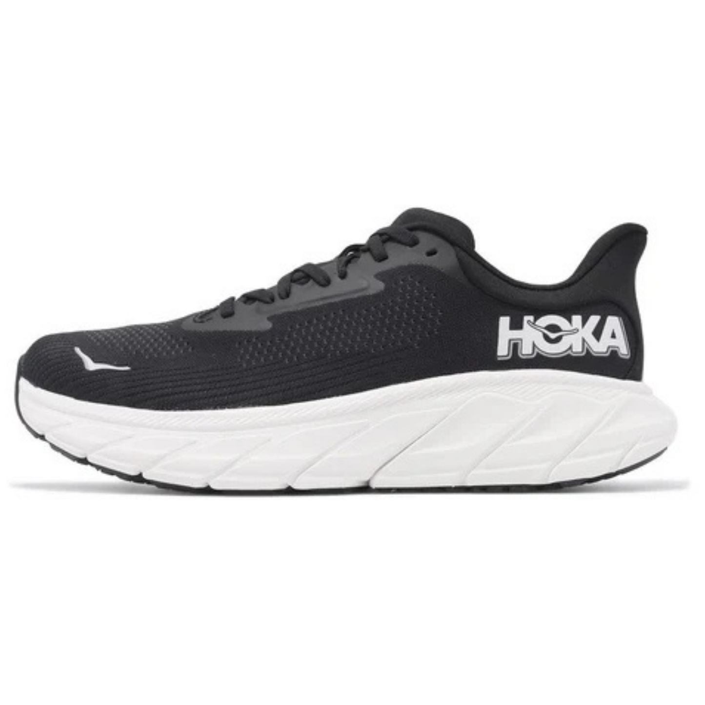 Hoka Women's Arahi 7 (B) Black / White - shoeguru-au
