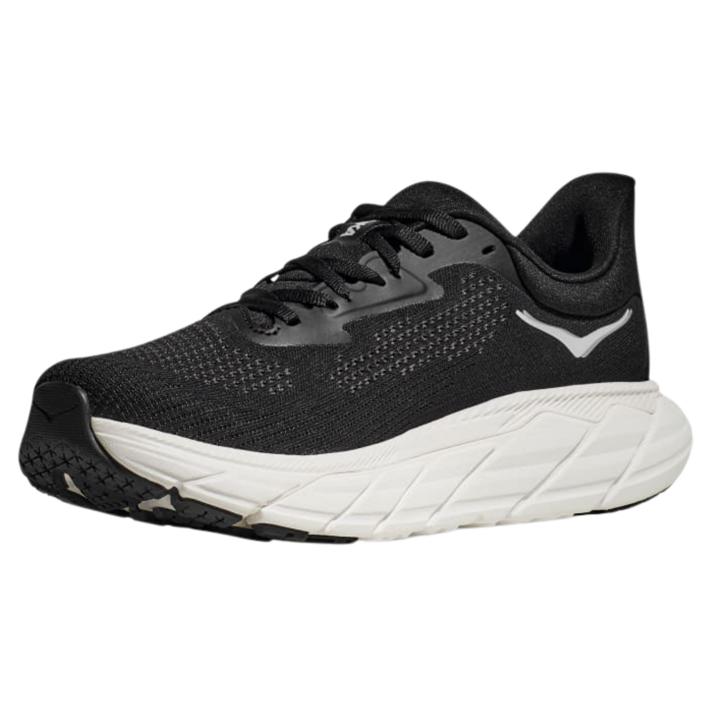 Hoka Women's Arahi 7 (D) Black / White - shoeguru-au