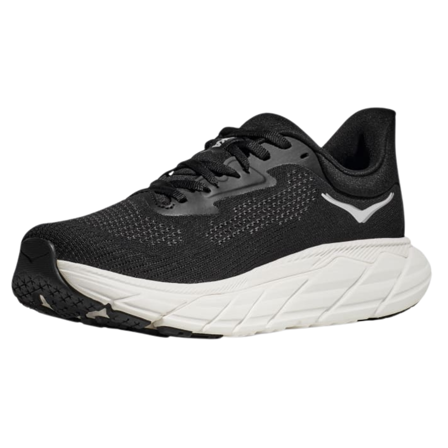 Hoka Women's Arahi 7 (D) Black / White - shoeguru-au