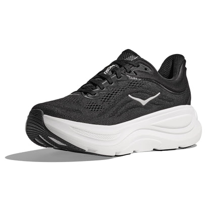 Hoka Men's Bondi 9 (D) Black / White - shoeguru-au