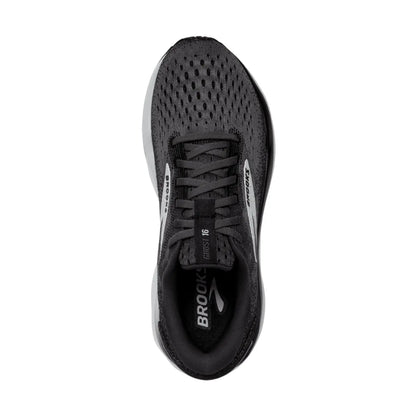 Brooks Men's Ghost 16 (2E) Black / White - shoeguru-au