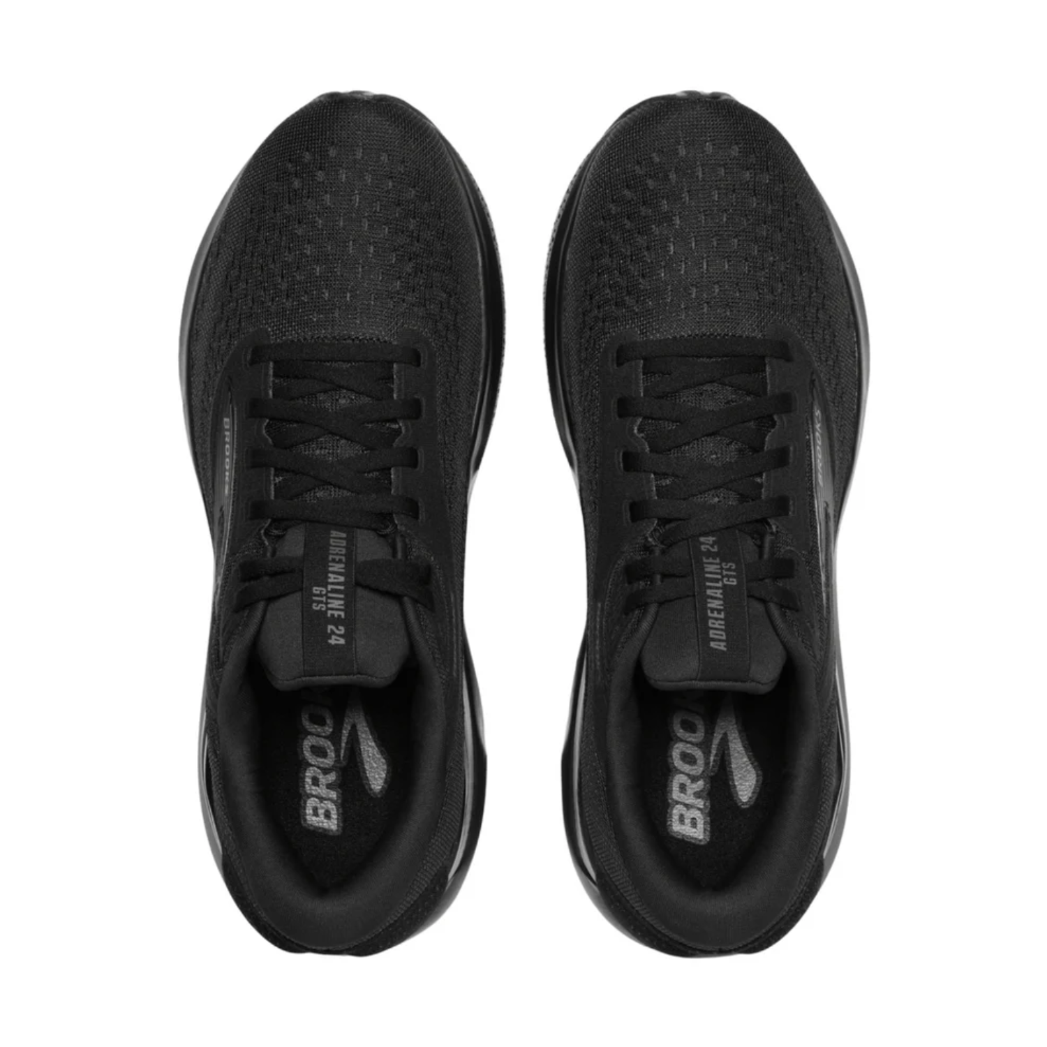 Brooks Men's Adrenaline GTS 24 (D) Black / Black - shoeguru-au