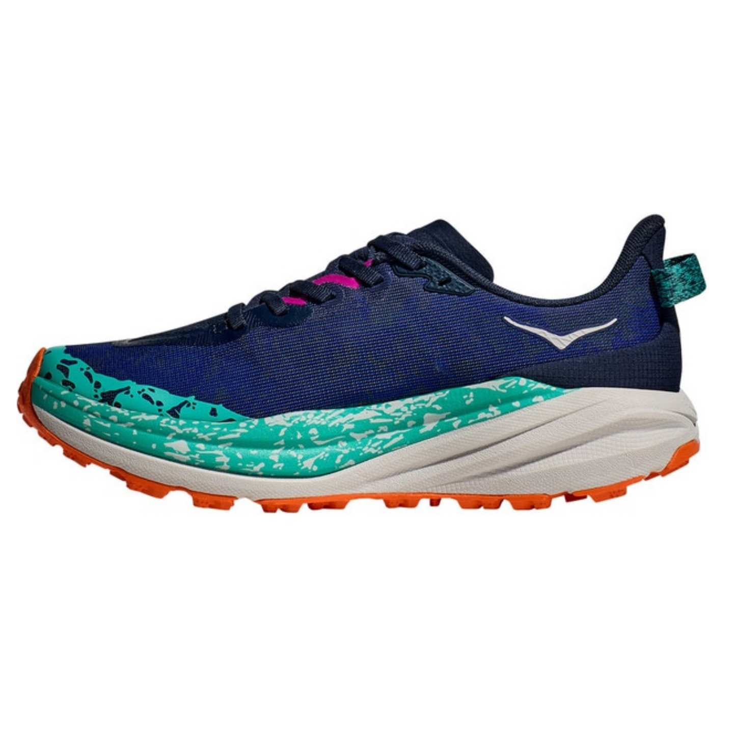 Hoka Women's Speedgoat 6 (B) Varsity Navy / Meteor - shoeguru-au