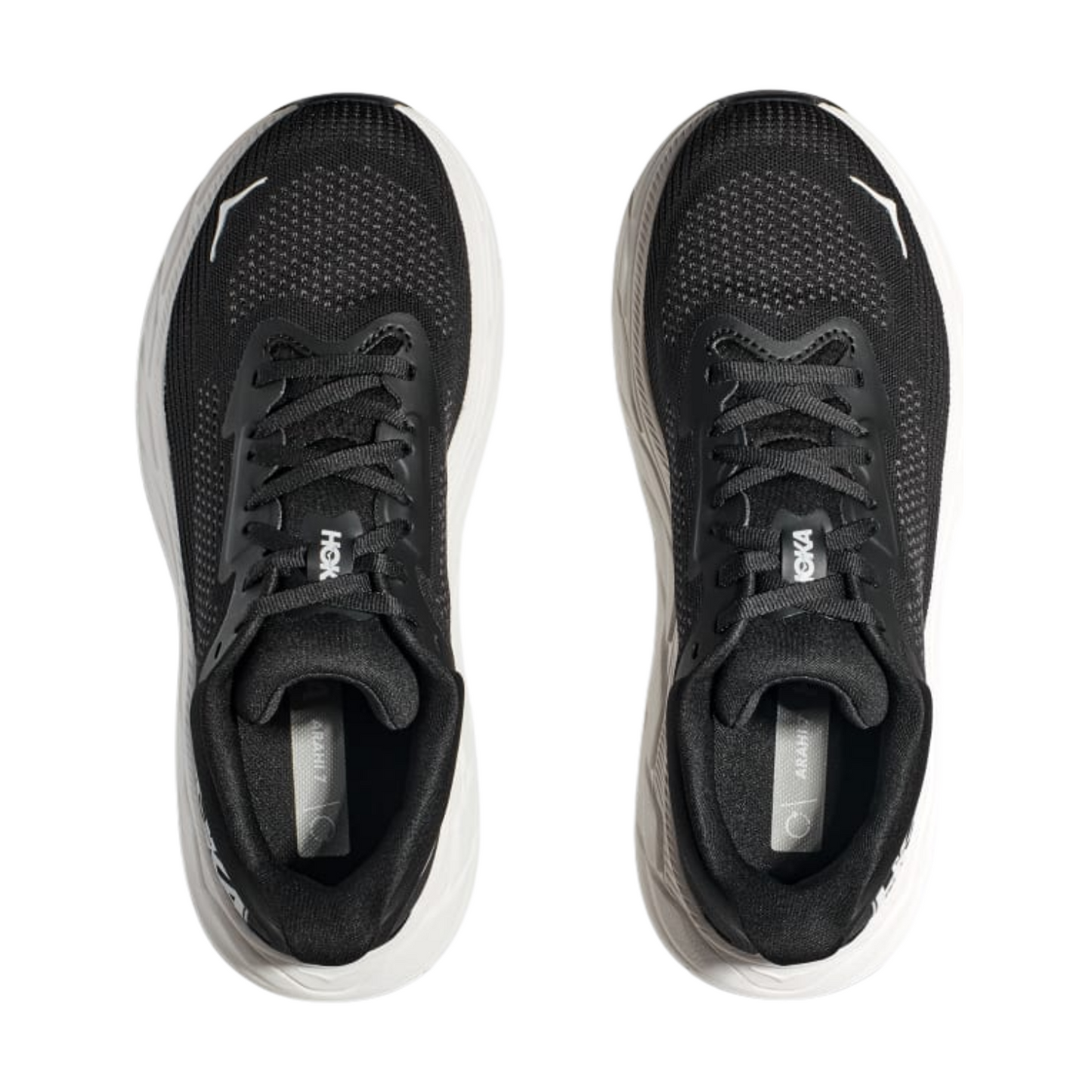 Hoka Women's Arahi 7 (D) Black / White - shoeguru-au
