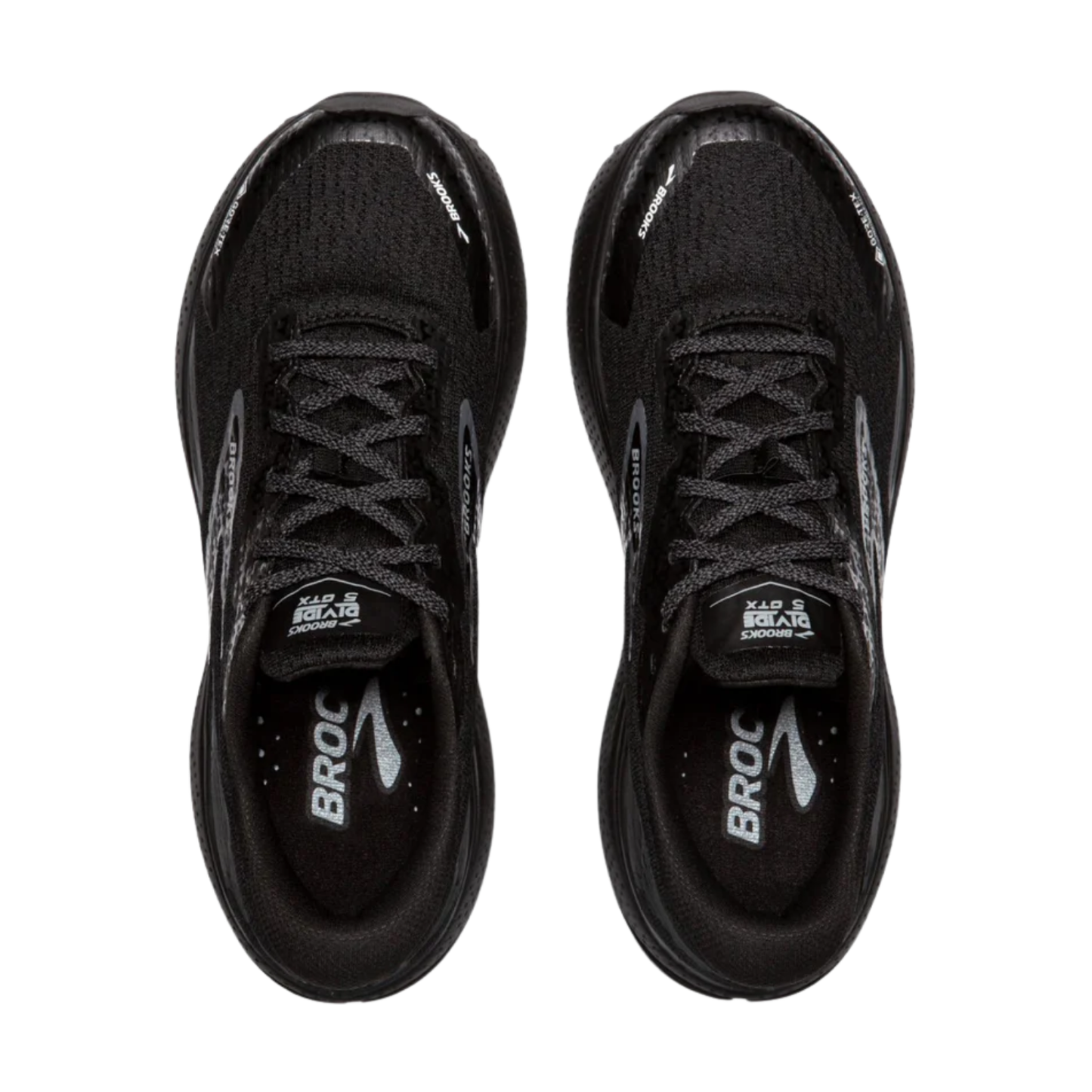 Brooks Women's Divide 5 GTX (B) Black / Alloy / Primer Grey - shoeguru-au