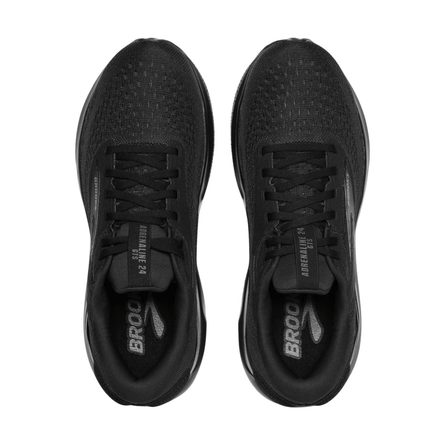 Brooks Women's Adrenaline GTS 24 (2E) Black / Black - shoeguru-au