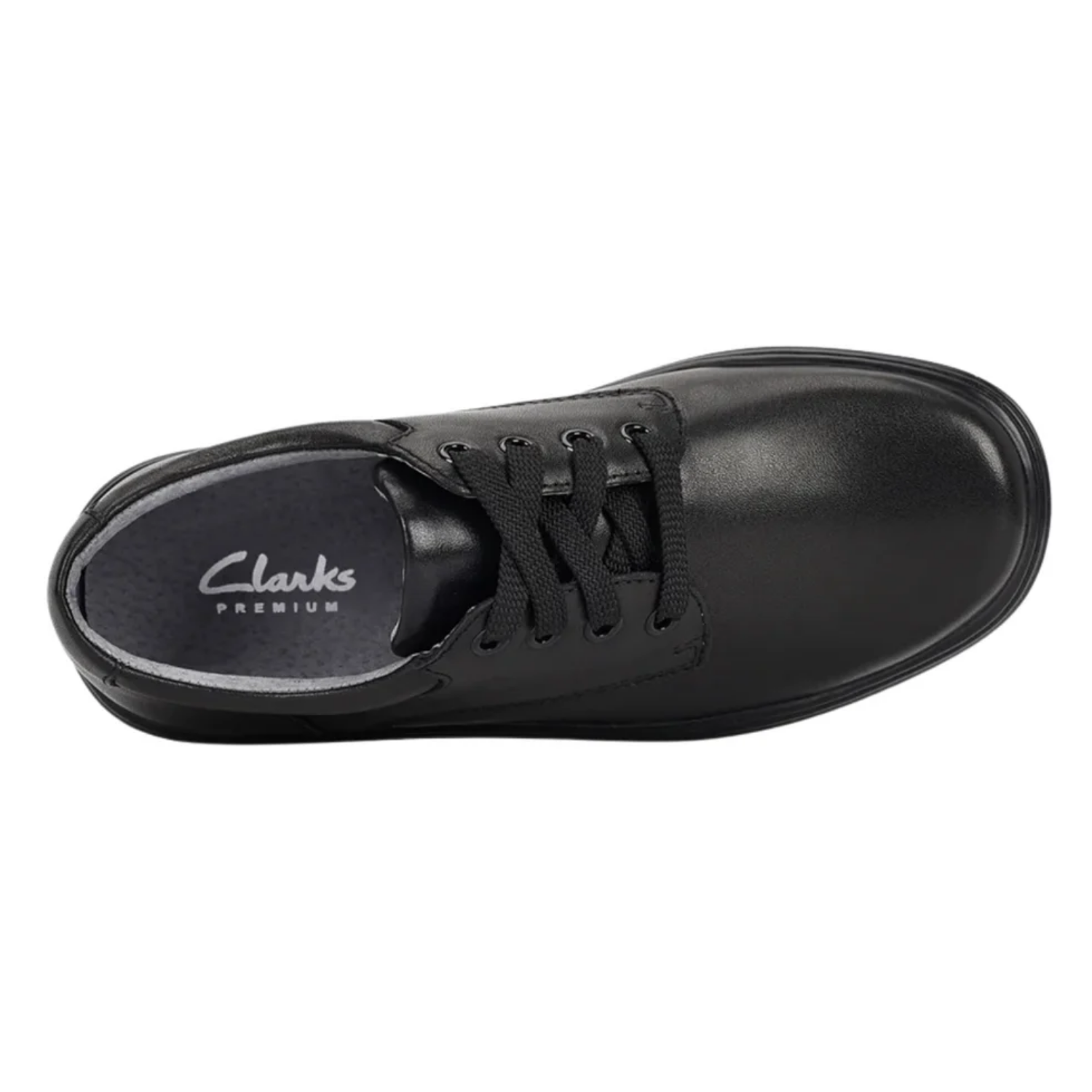 Clarks Infinity Junior (D) Black - shoeguru-au