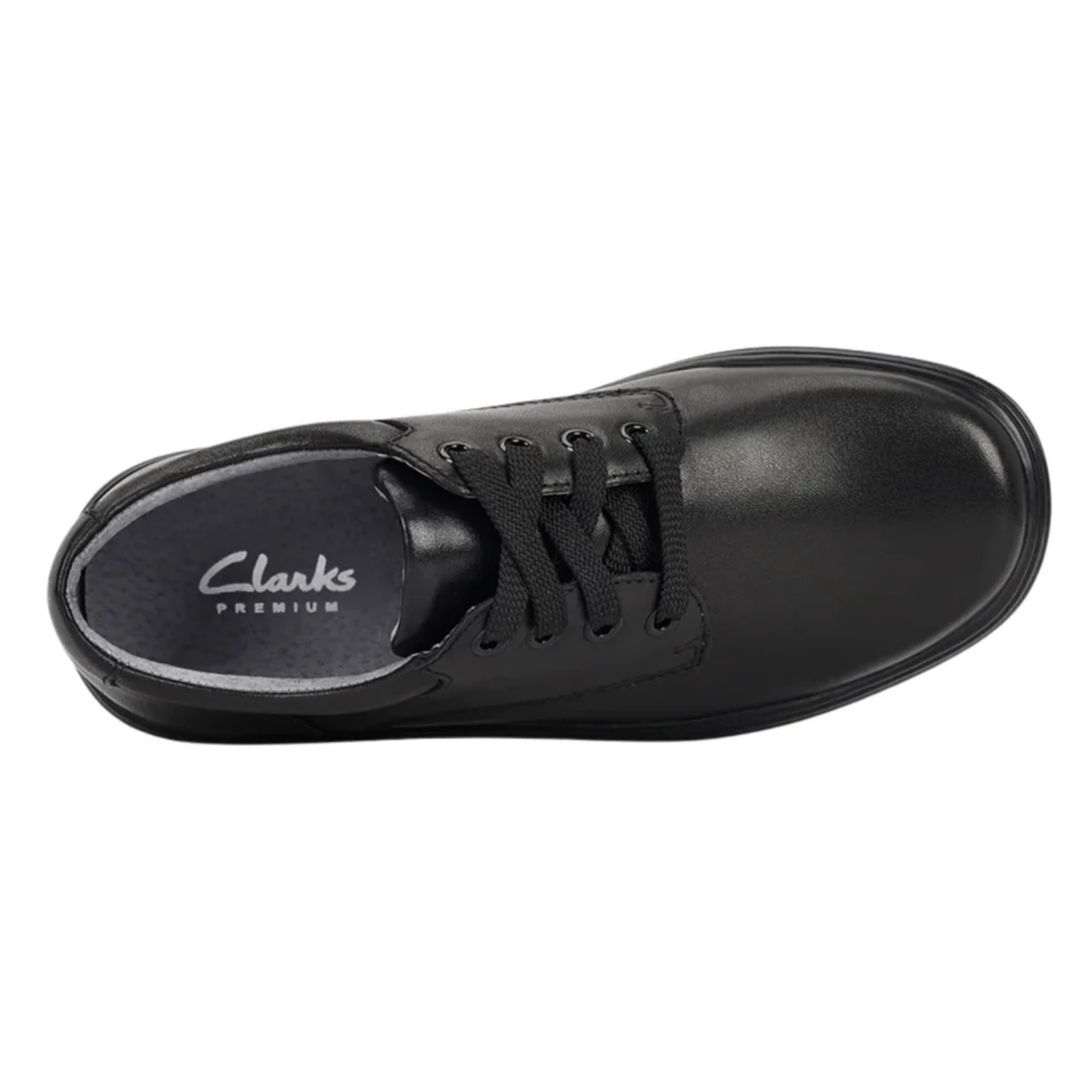 Clarks Infinity Junior (E) Black - shoeguru-au
