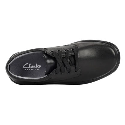 Clarks Infinity Junior (E) Black - shoeguru-au