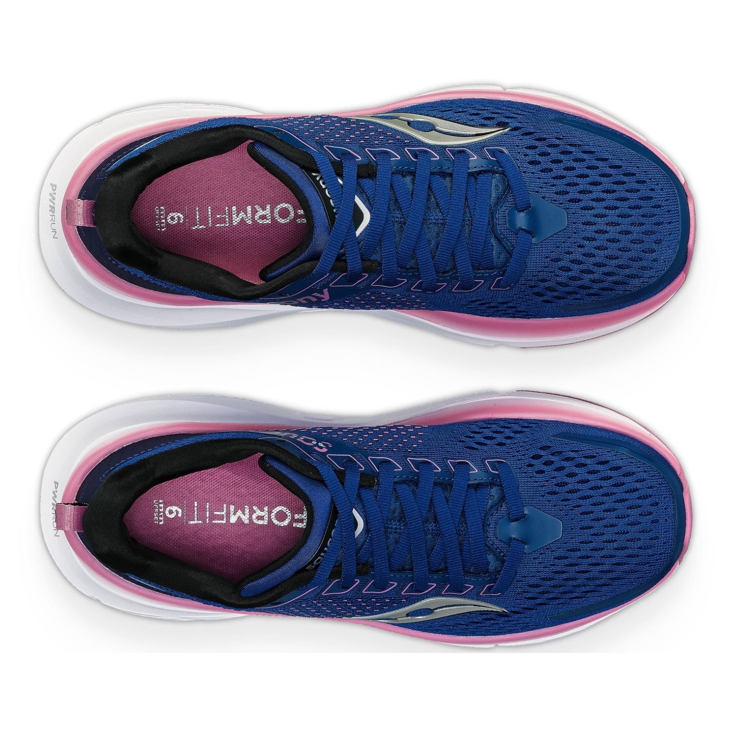 Saucony Women's Guide 17 (B) Navy / Orchid - shoeguru-au