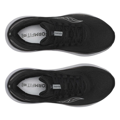 Saucony Women's Echelon 10 (D) Black / Silver - shoeguru-au