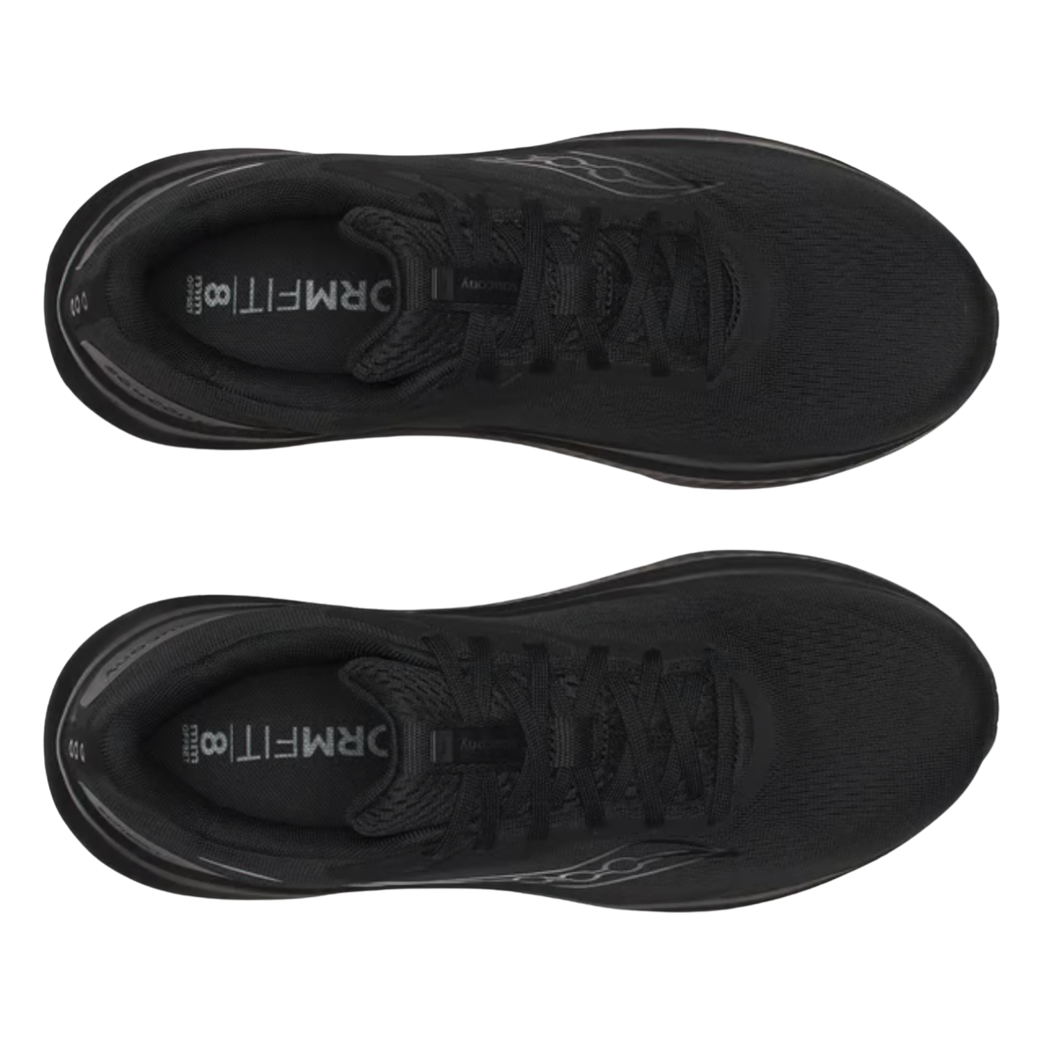 Saucony Men's Echelon 10 (2E) Triple Black - shoeguru-au