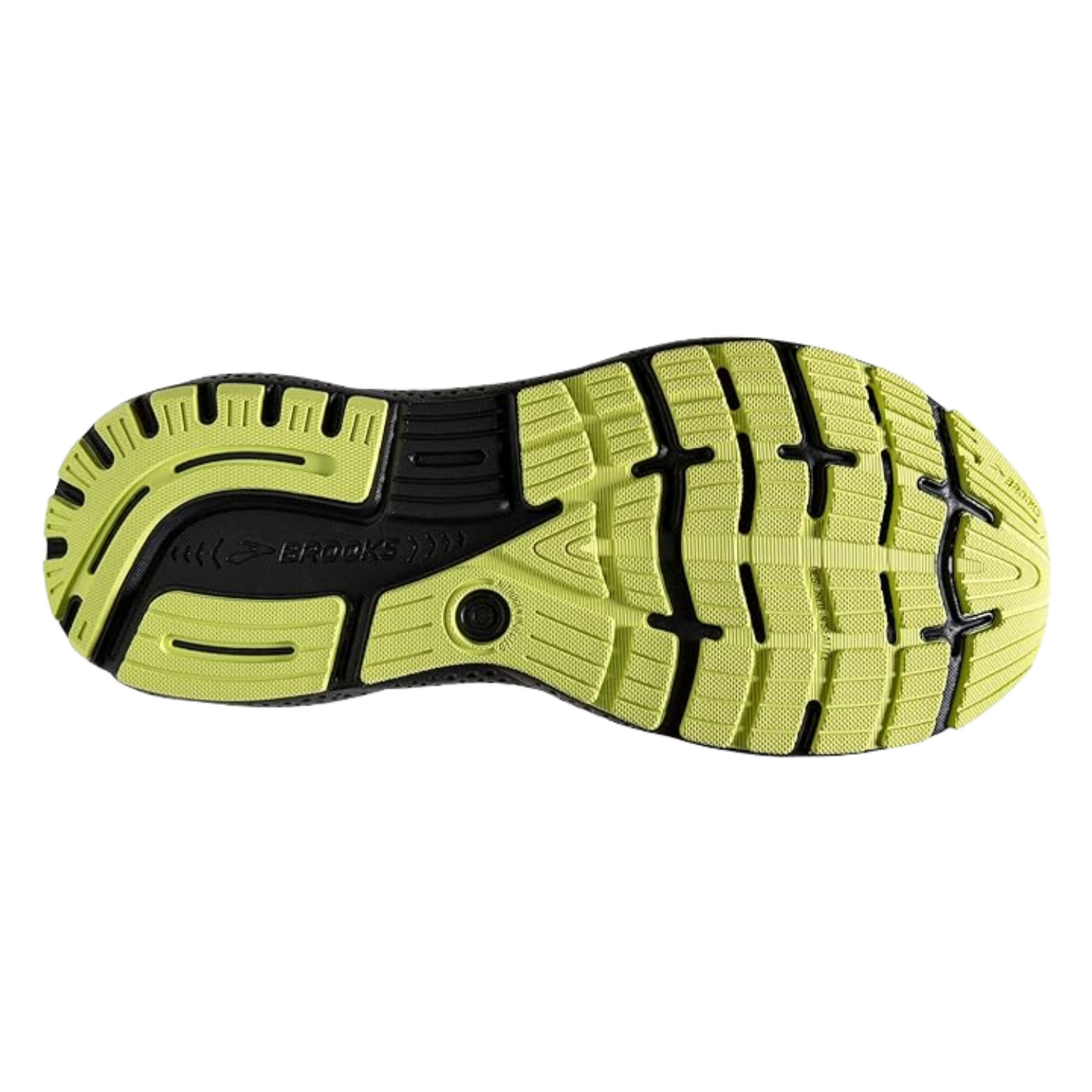 Brooks Men's Ghost 16 (D) Primer / Grey / Lime - shoeguru-au