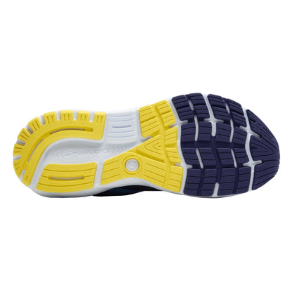 Brooks Men's Ghost 16 (D) Blue / Bonnie Blue / Yellow - shoeguru-au