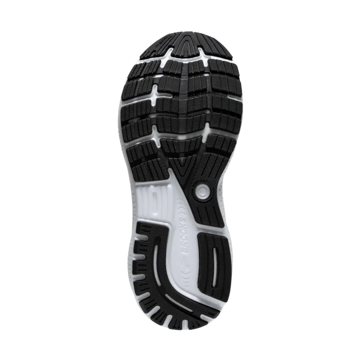 Brooks Men's Ghost 16 (2E) Black / White - shoeguru-au