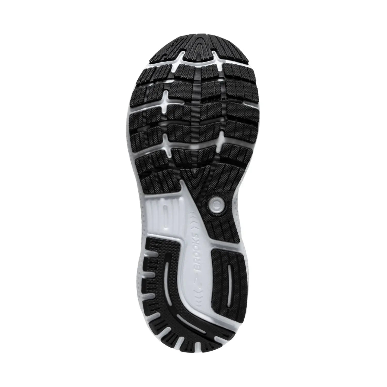 Brooks Men's Ghost 16 (2E) Black / White - shoeguru-au