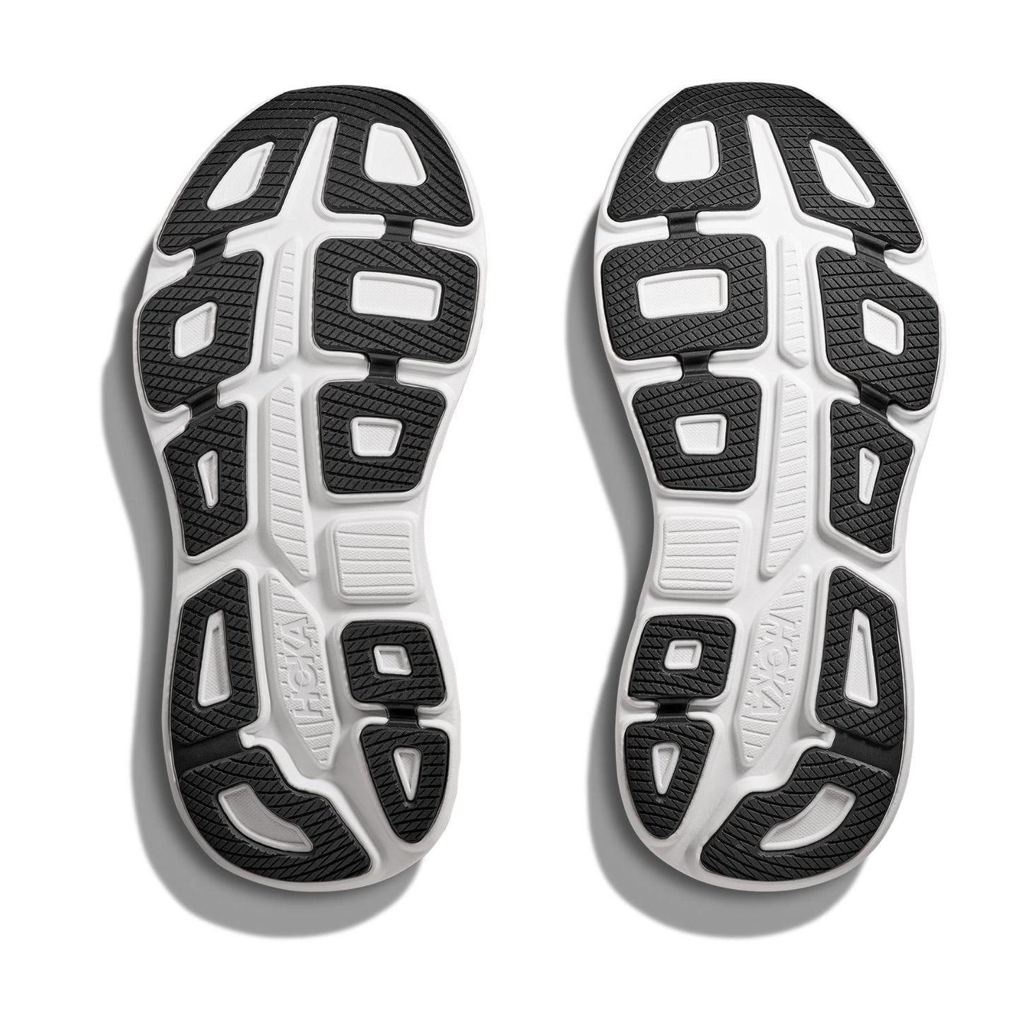 Hoka Men's Bondi 9 (D) Black / White - shoeguru-au