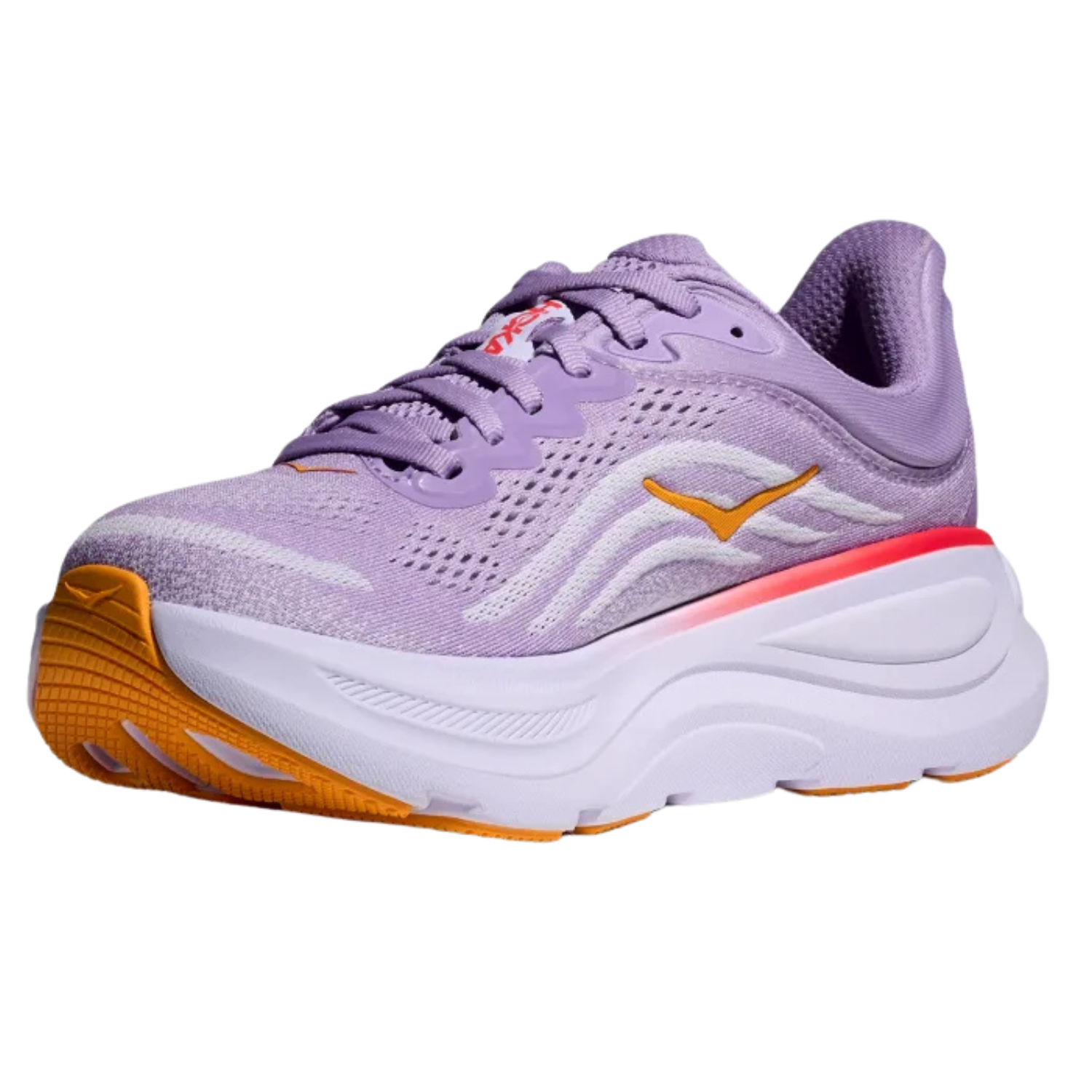 Hoka Women's Bondi 9 (B) Aster Flower / Starlight Glow - shoeguru-au