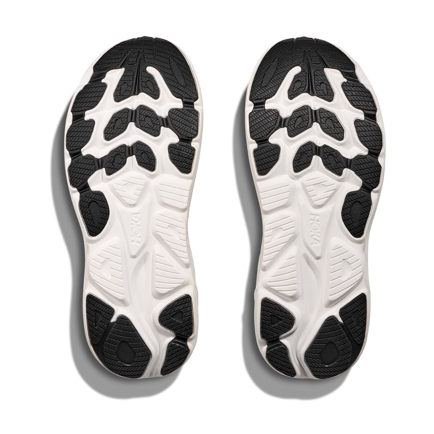 Hoka Men's Clifton 10 (4E) Black / White - shoeguru-au