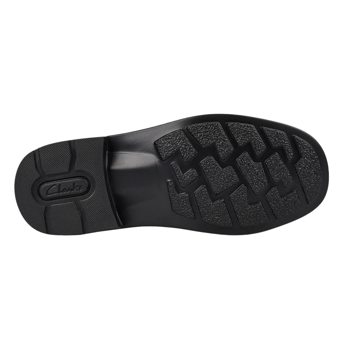 Clarks Intrigue Junior Buckle (D) Black - shoeguru-au