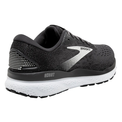 Brooks Men's Ghost 16 (2E) Black / White - shoeguru-au