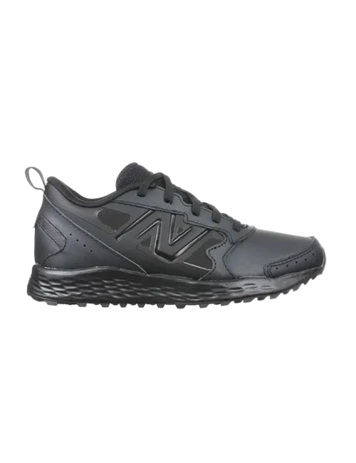 New Balance Fresh Foam 650 Junior Black / Black Lace up - shoeguru-au
