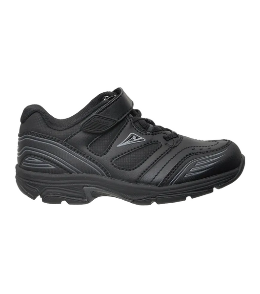 Ascent Sustain 2 Junior Velcro Black - shoeguru-au