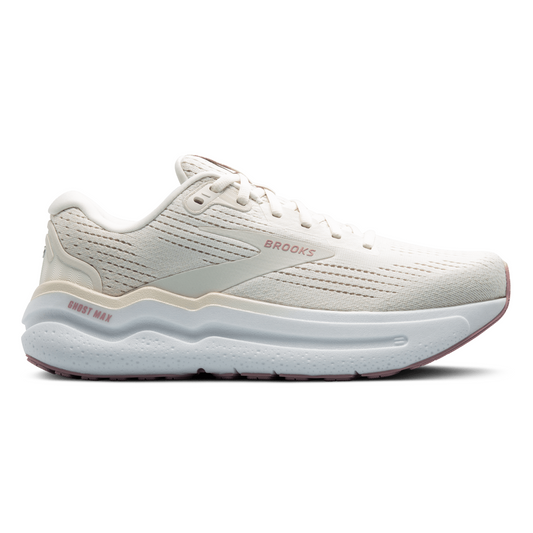 Brooks Women’s Ghost Max 2 (D) Coconut Milk / Grey / Zephyr
