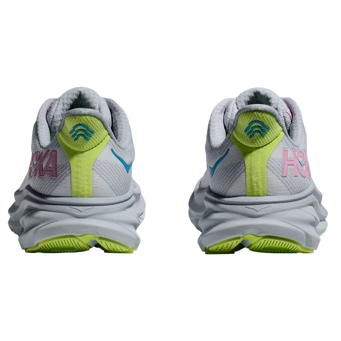 Hoka Women's Clifton 9 (D) Gull / Sea Ice - shoeguru-au