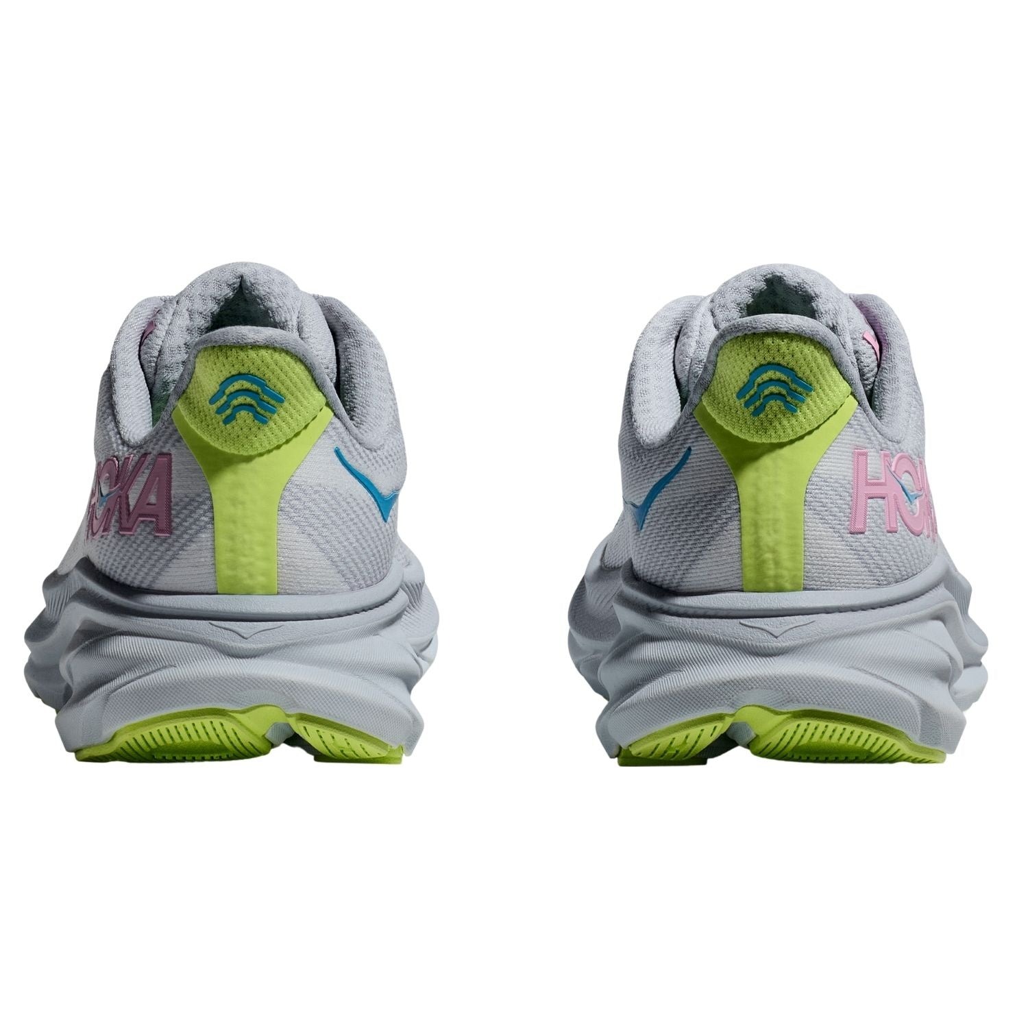 Hoka Women's Clifton 9 (D) Gull / Sea Ice - shoeguru-au