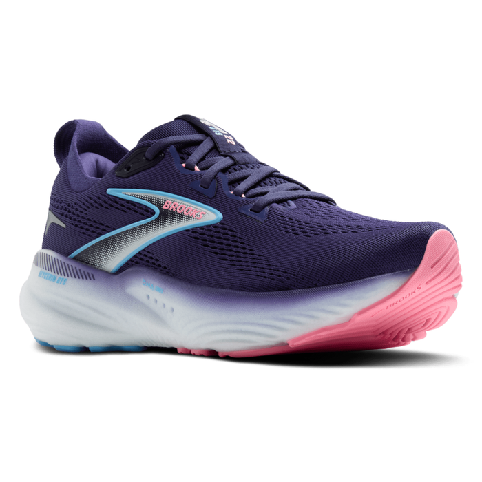 Brooks Women's Glycerin GTS 22 (D) Blue Ribbon / Peacoat / Dianthus — Blue Ribbon / Peacoat / Dianthus
