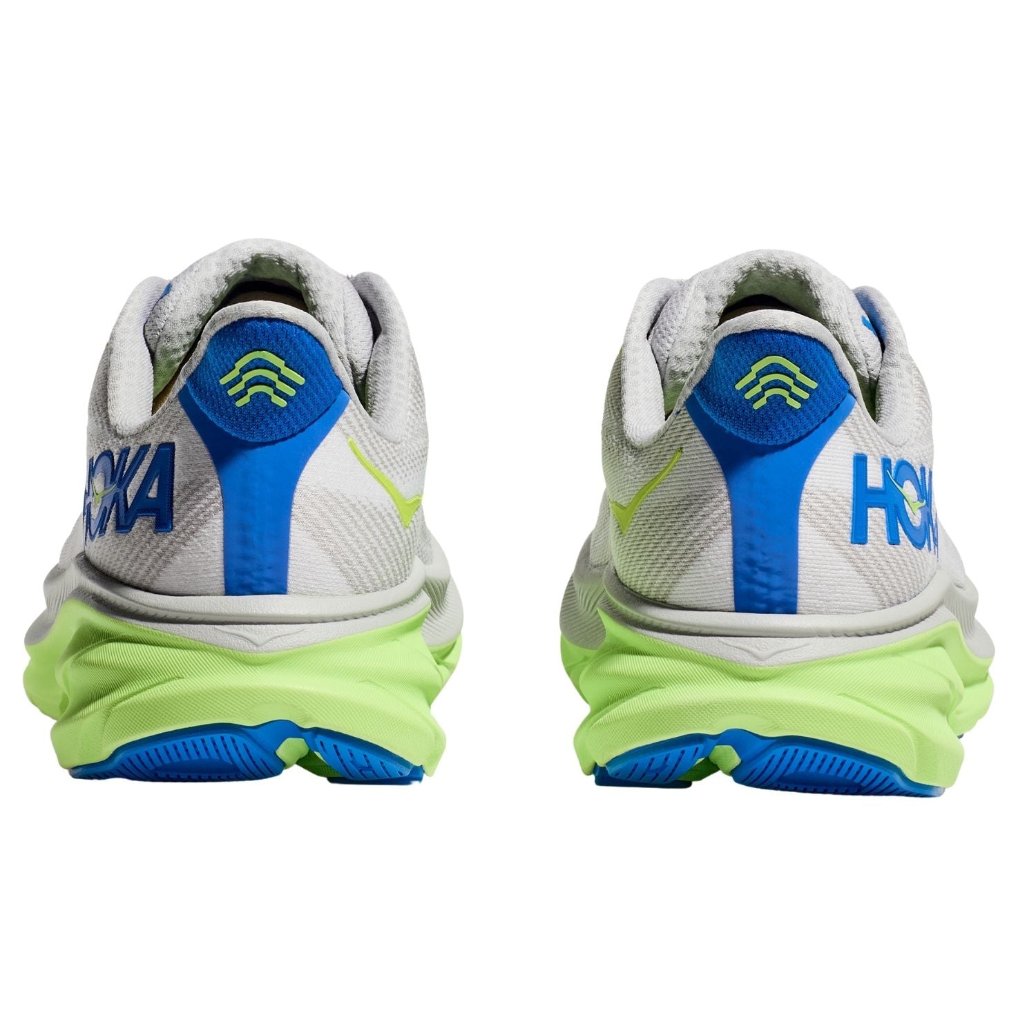 Hoka Men's Clifton 9 (D) Stardust / Electric Cobalt - shoeguru-au