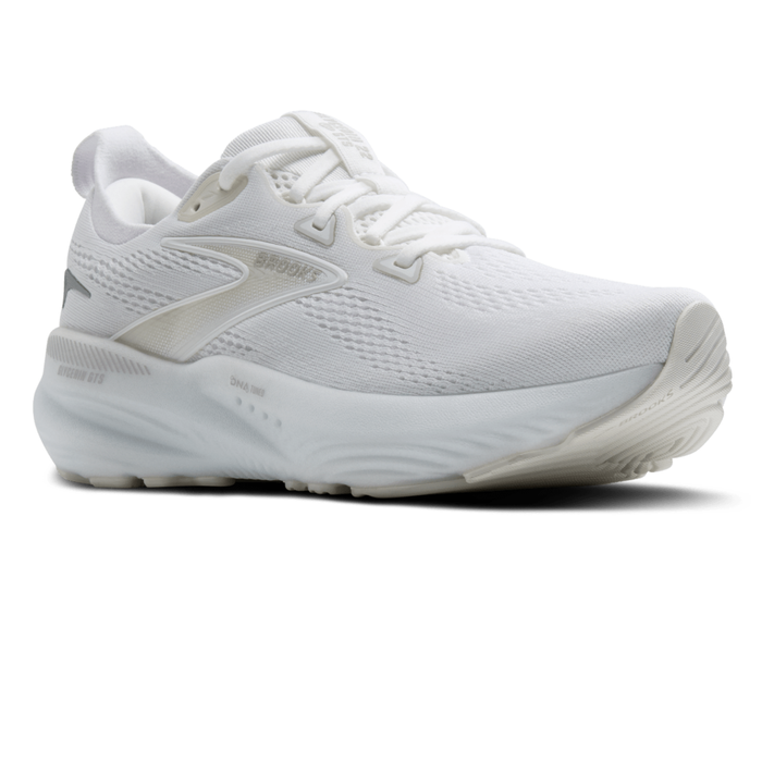 Brooks Women's Glycerin GTS 22 (D) White / White / Grey — White / White / Grey