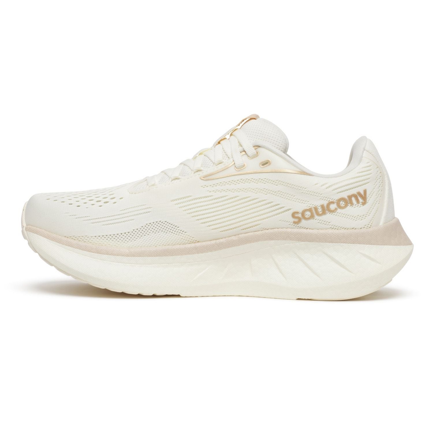 Saucony Women's Ride 18 (B) Vanilla - shoeguru-au