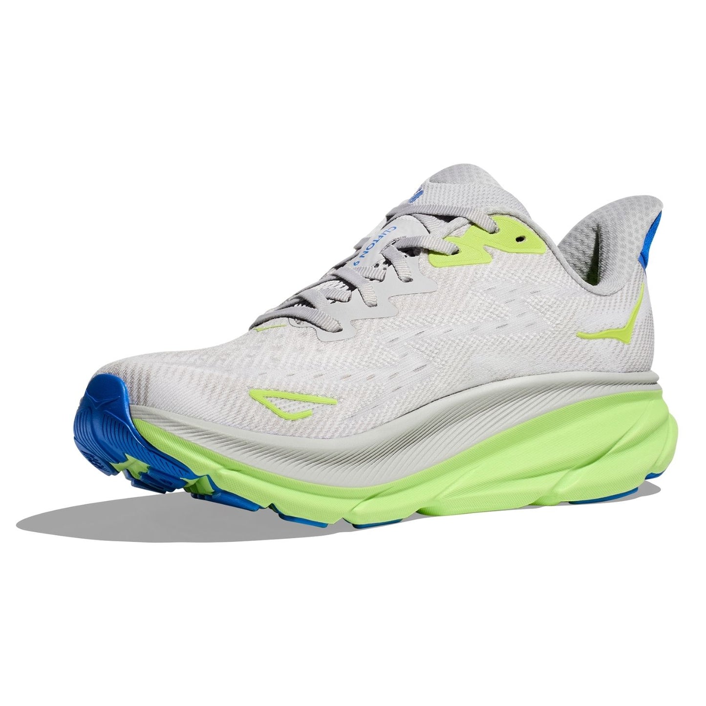 Hoka Men's Clifton 9 (D) Stardust / Electric Cobalt - shoeguru-au