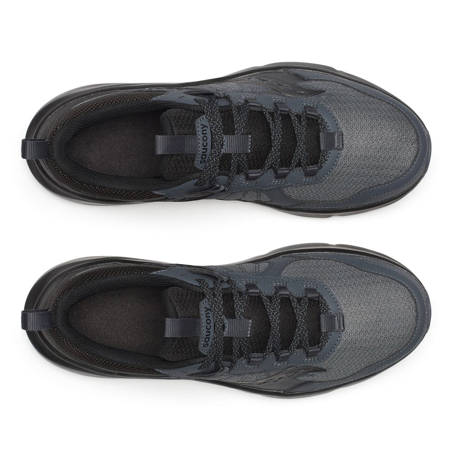 Saucony Men's Excursion Tr17 (2E) Black / Shadow - shoeguru-au