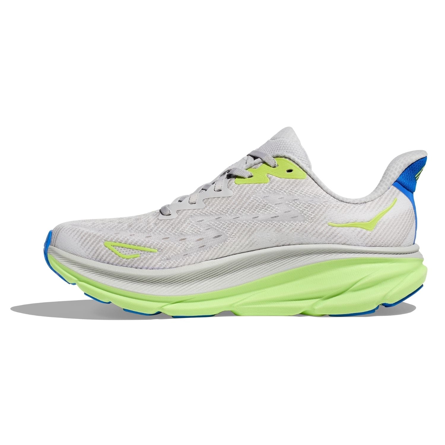 Hoka Men's Clifton 9 (D) Stardust / Electric Cobalt - shoeguru-au