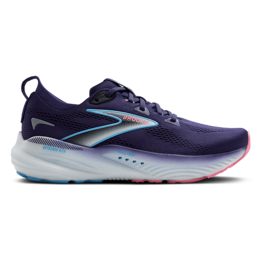 Brooks Women's Glycerin GTS 22 (D) Blue Ribbon / Peacoat / Dianthus - shoeguru-au