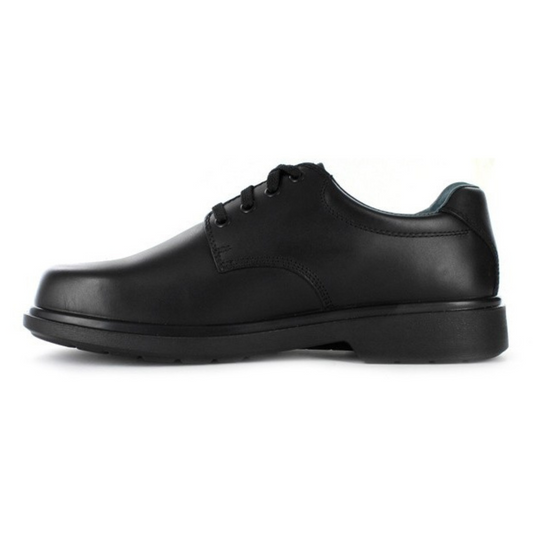 Clarks Daytona Senior (D) Black - shoeguru-au