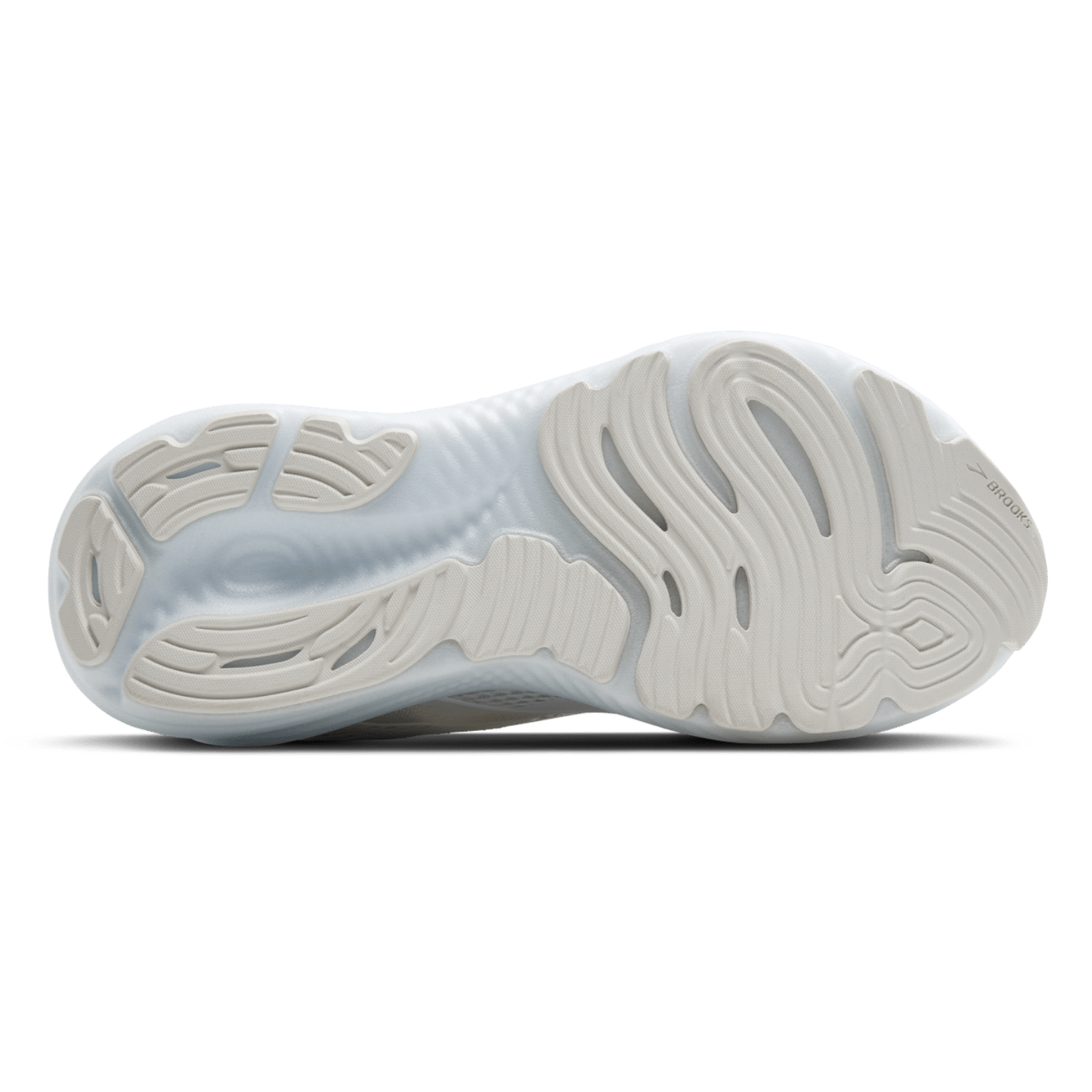 Brooks Women's Glycerin 22 (B) White / White / Grey - shoeguru-au