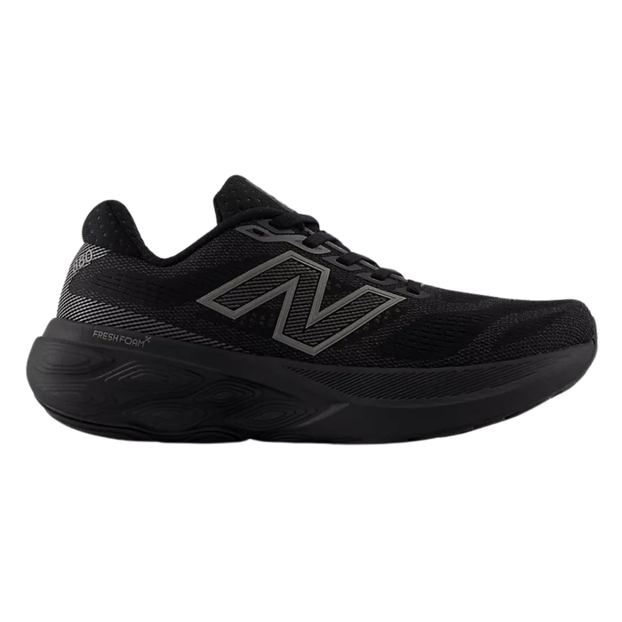 New Balance Women's 880 v15 (D) Black / Black — Black / Black